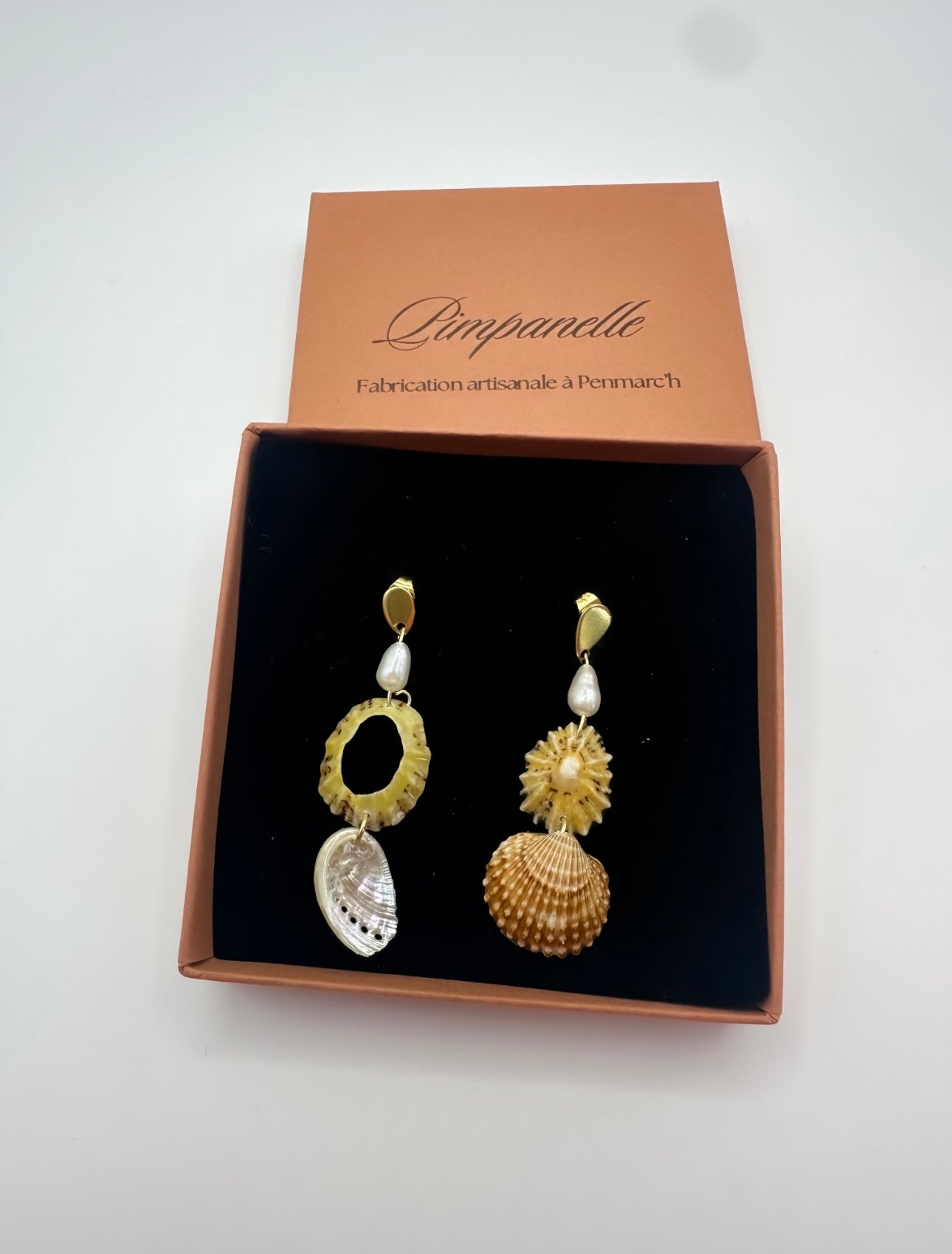 Boucles KALIX - Collection coquillages