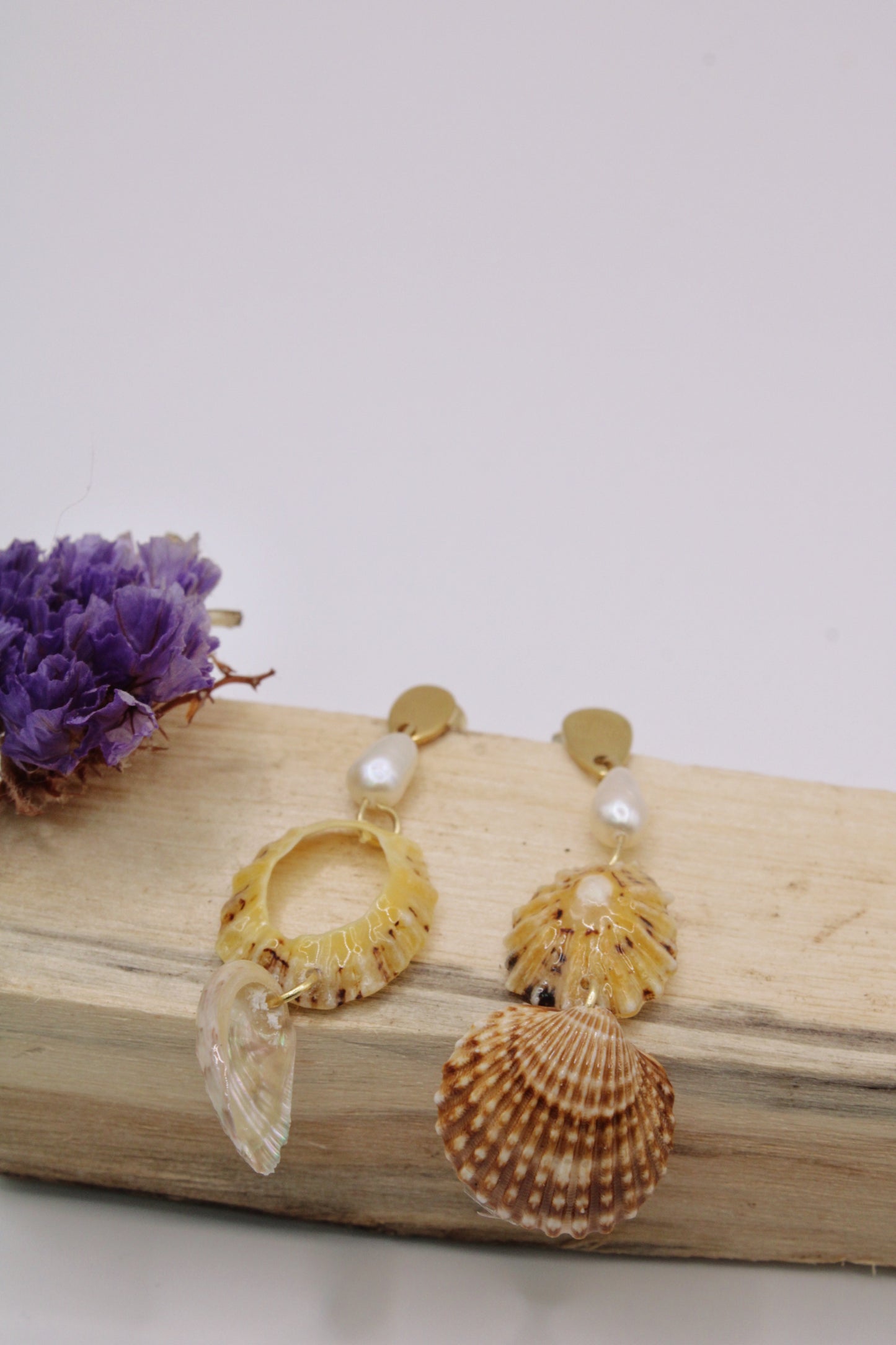 Boucles KALIX - Collection coquillages
