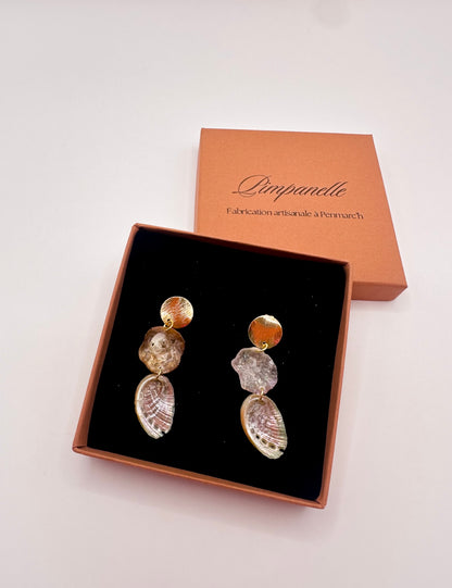 Boucles NALA - Collection coquillages