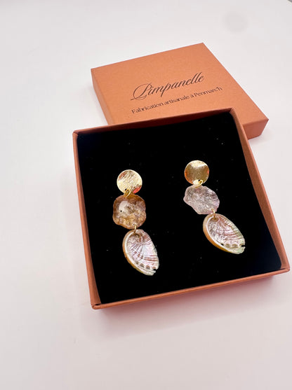 Boucles NALA - Collection coquillages