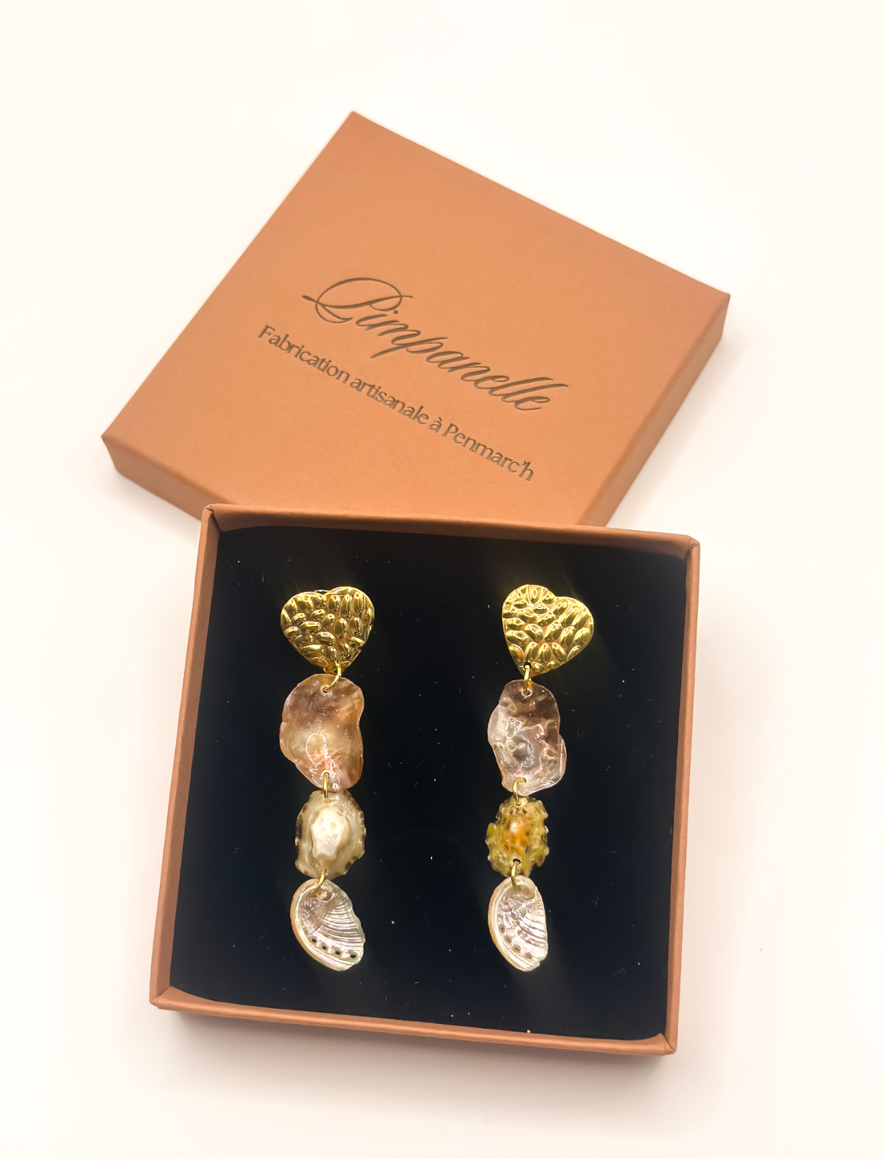 Boucles CAMILLA - Collection coquillages