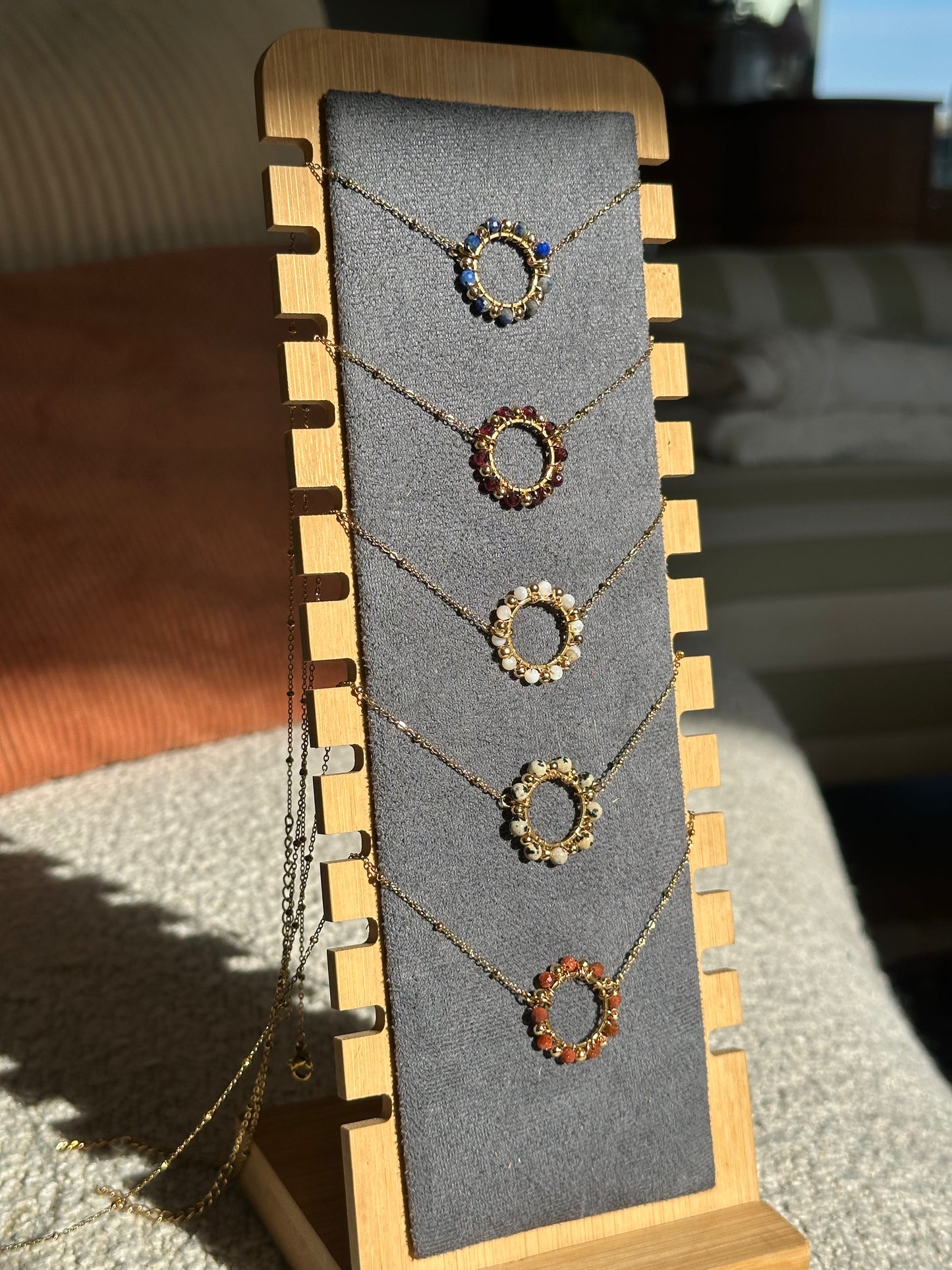 Collier GRENAT - Collection Automne-Hiver