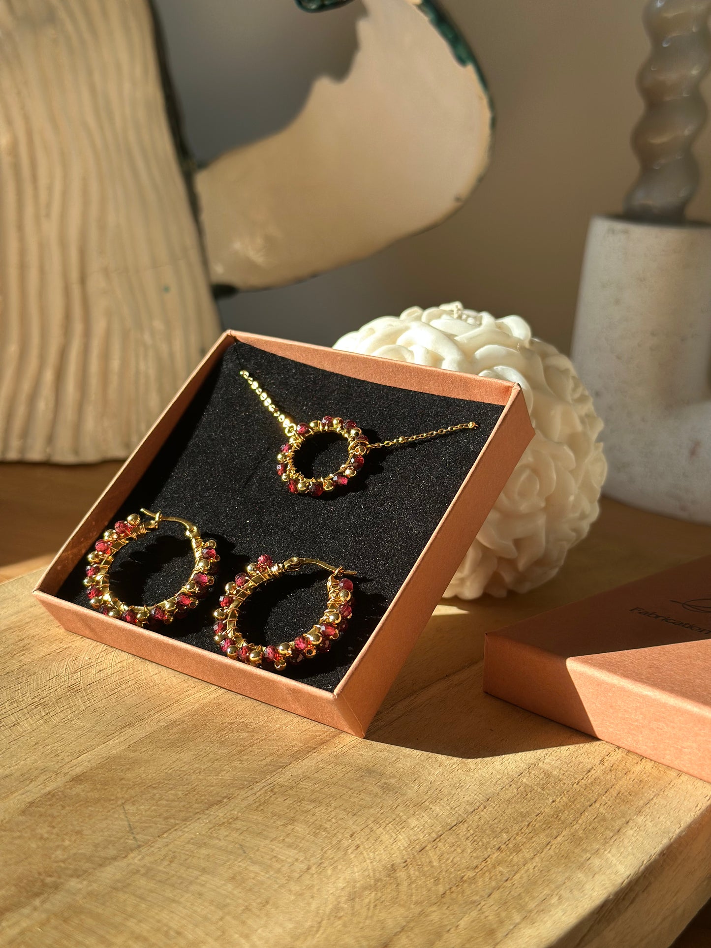 Collier GRENAT - Collection Automne-Hiver