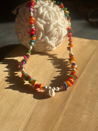 Collier RAINBOW - Collection coquillages Automne-Hiver