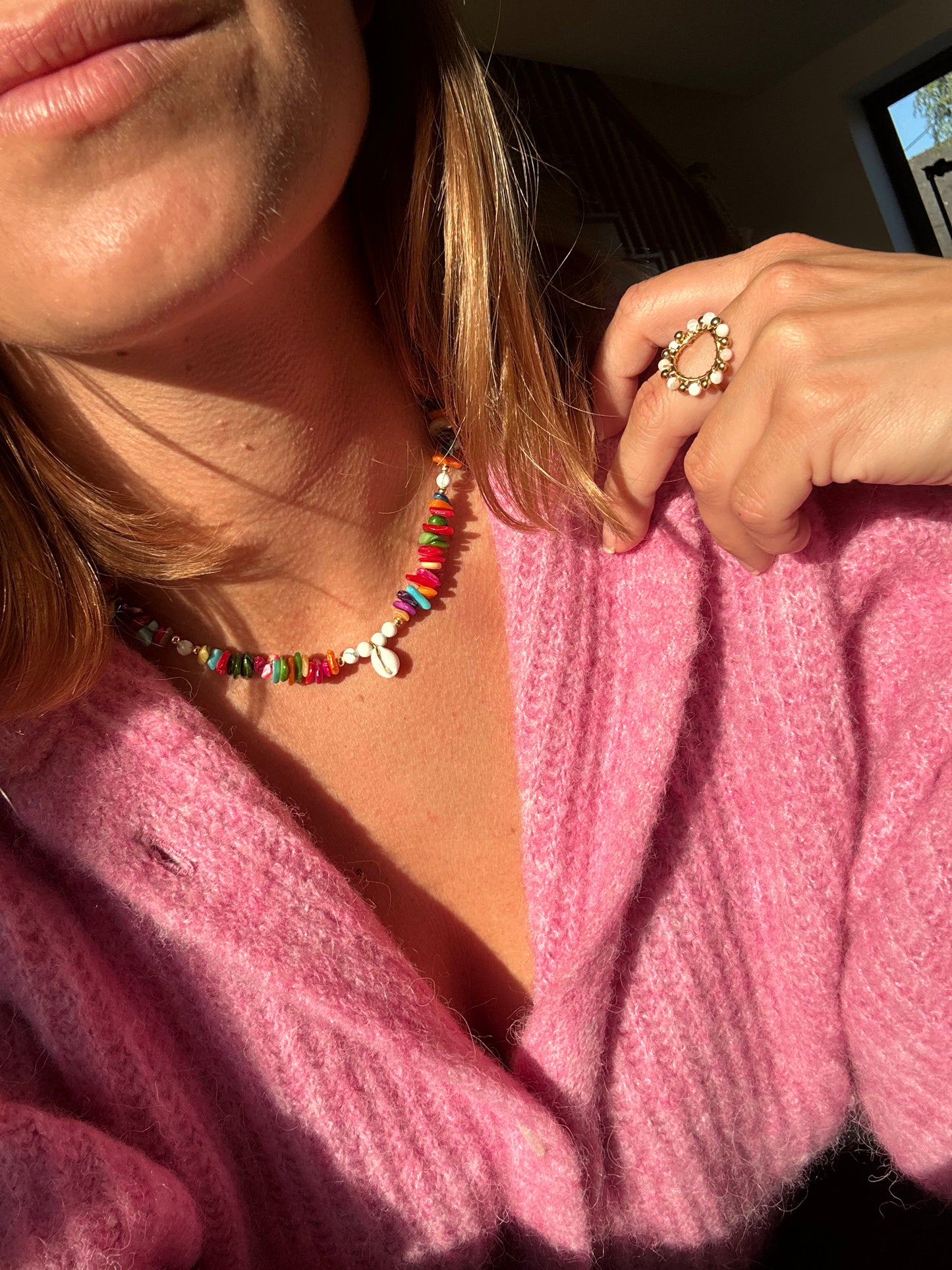 Collier RAINBOW - Collection coquillages Automne-Hiver