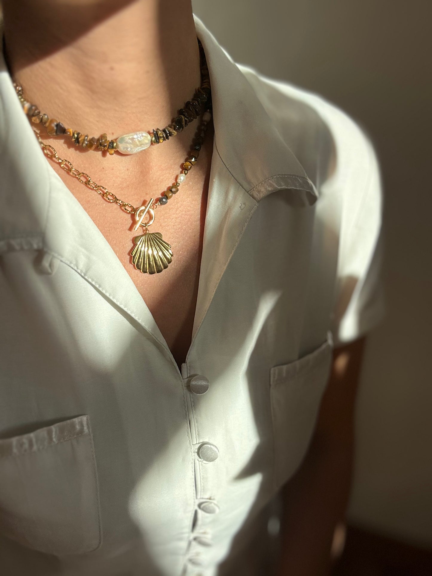 Collier RIVAGE - Collection Havane