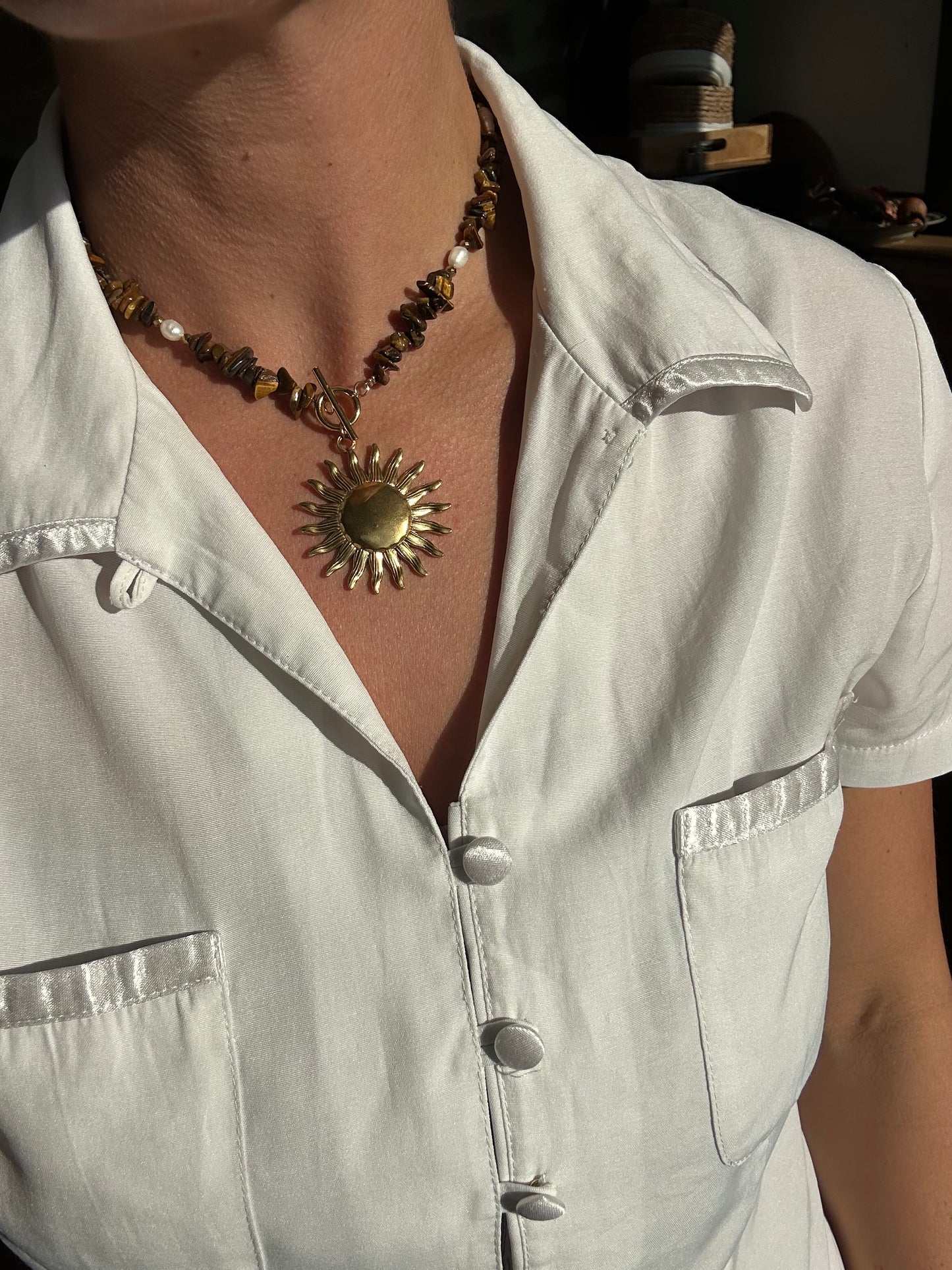 Collier BROWN - Collection Automne-Hiver