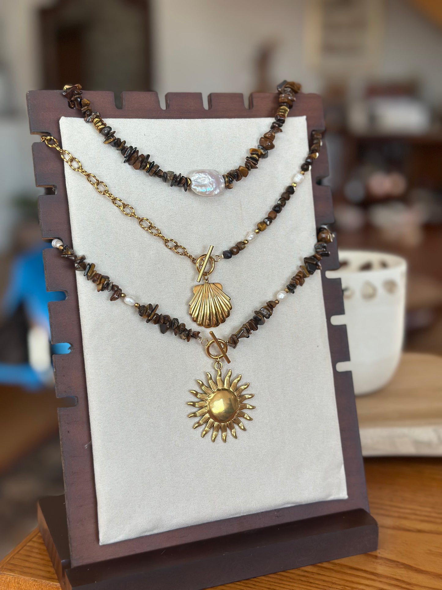 Collier RIVAGE - Collection Havane